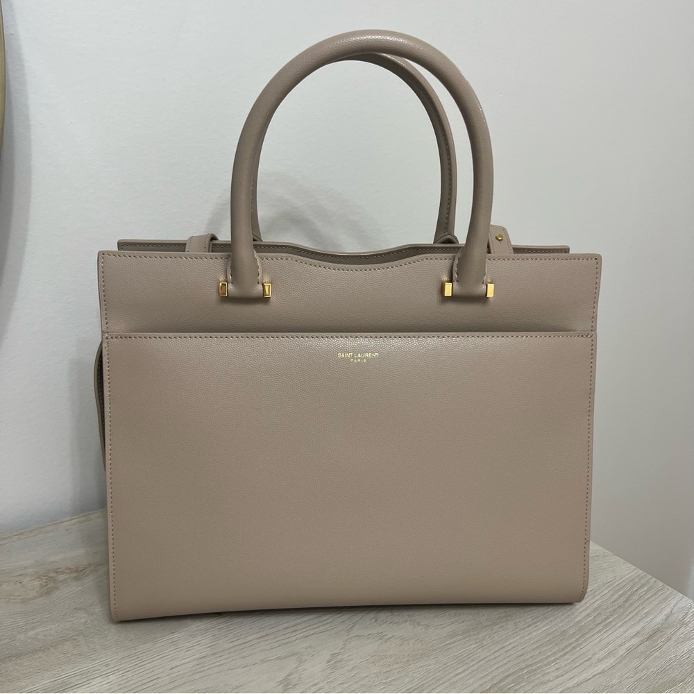 Saint Laurent Leather Top Handle Bag